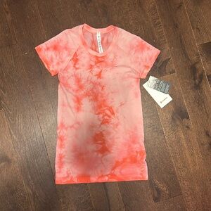 Lululemon Swiftly Tech Tee 2.0 Pink Tye Dye